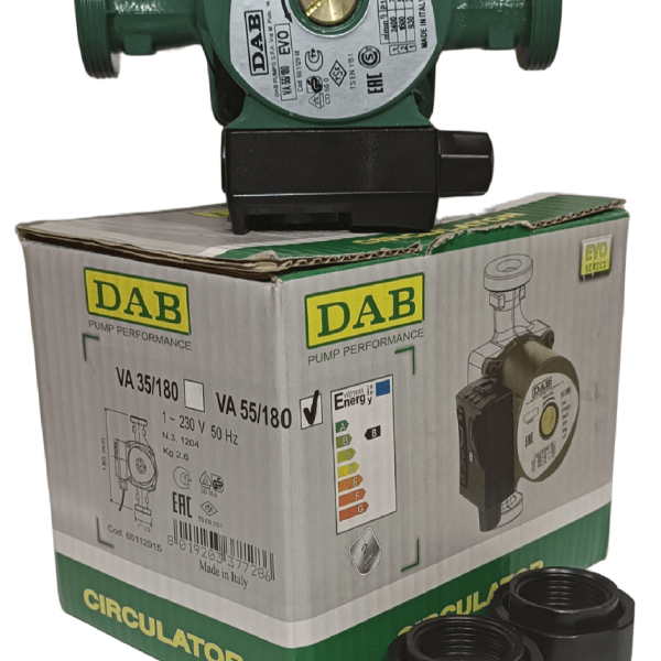 Циркуляційний насос DAB 55/180 опалення + Гайки